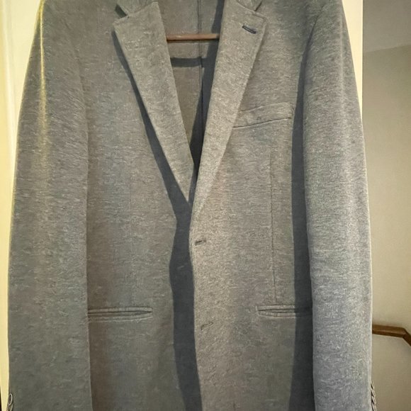 Tommy Hilfiger Grey Unstructured Blazer - Large - Picture 2 of 4